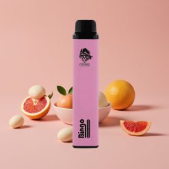 Aivono AIM BINGO 4000パフ ホワイトピーチグレープフルーツ 1000mAh