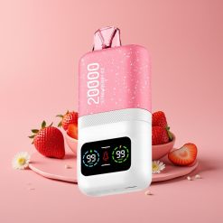 Aivono AIM MAGIC 20000 Puffs ストロベリーアイス Dual Mesh Coils Type-C充電