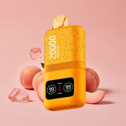 Aivono AIM MAGIC 20000 Puffs Peach Ice Dual Mesh Coils Type-c Rechargeable
