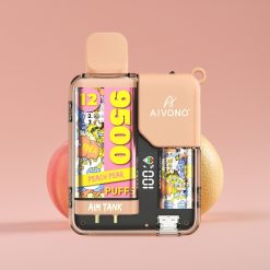 Aivono AIM-TANK 9500 Puffs 18ml 650mAh ピーチペア
