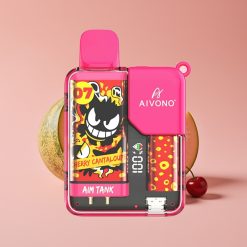 Aivono AIM-TANK 9500 Puffs 18ml チェリーカンタロープ