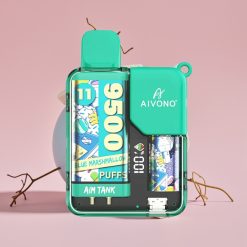 Aivono AIM-TANK 9500 Puffs 18ml ブルーマシュマロ