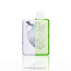 MOTI Duo 9000 個の使い捨て VAPE (5%、9000 パフ) 酸っぱいリンゴの氷 60LN65 Moti Vape Pods Japan