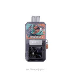 MOTI Go Pro 使い捨てポッド+デバイス スイカバブルガム 60LN81 Moti Vape Japan