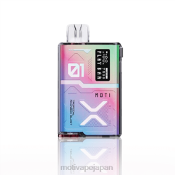 MOTI Play Bar 7500 個の使い捨て VAPE (5%、7500 パフ) トロピカルレインボーブラスト 60LN54 Moti Vape Price