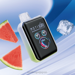 MOTI Triplus 20,000 個の使い捨て VAPE (5%、20,000 パフ) スイカ氷 60LN10 Moti Vape Disposable