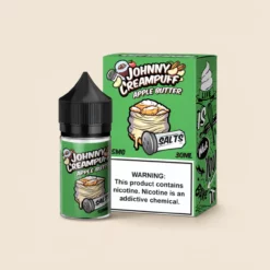 ジョニークリームパフ アップルバター ソルト 30ml