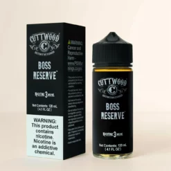 Cuttwood プレミアム Eリキッド Boss Reserve 120mL