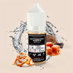 GlasVaporプレミアムBasixNicSaltsバタースコッチリザーブ30mL