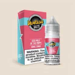 ヴェイプテイジアアイスドミルクオブザポピーソルト30mL