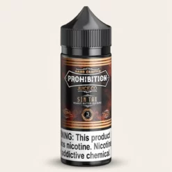Prohibition Juice Co. Sin Tax 濃厚ピーナッツバターカスタード