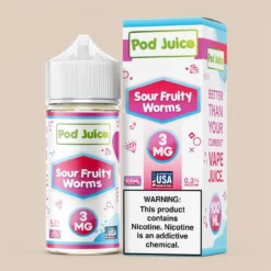 Pod Juice サワーフルーティーワームズ
