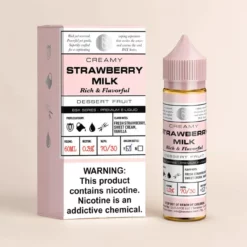 Glas Vapor プレミアムストロベリーミルク 60mL