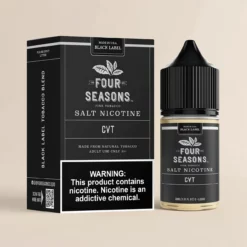 フォーシーズンソルツ CVT カスタードバニラタバコ 30mL
