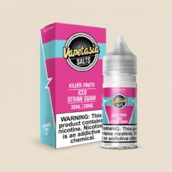 ベイプテイシア キラーフルーツ アイス ストロベリーグアバ ソルト 30mL