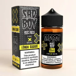 サッドボーイ E-リキッド - レモンジャムクッキー
