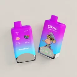 OKSOダブルフレーバー60000パフ使い捨てVAPEデュアルフレーバーシステム最大60,000パフ複数ニコチン濃度