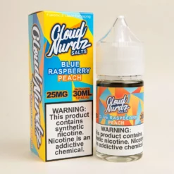 Cloud Nurdz Salts プレミアム ブルーラズベリーピーチ