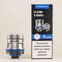 FreeMax X1-D メッシュ交換コイル 5個パック 0.15Ω
