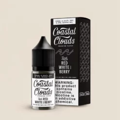 Coastal Clouds Salts アイスド レッドホワイトアンドベリー