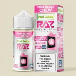 Pod Juice x RAZ ピンクバーストチュー E-Liquid