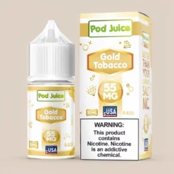 Pod Juice ゴールドタバコ SALT