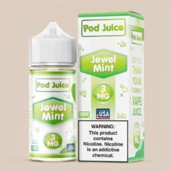 USA製 ポッドジュース ジュエルミント 100mL