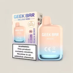 Geek Bar Meloso Mini 1500 正規品 使い捨て・コンパクトでフレーバー豊富